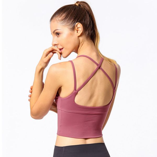 backless женщины йога бюстгальтер средство для бега трусцой бег wear противоударный strappy спорт bras high stretch crop top с колодки, White;black
backless женщины йога бюстгальтер средство для бега трусцой бег wear противоударный strappy спорт bras high stretch crop top с колодки, White;black