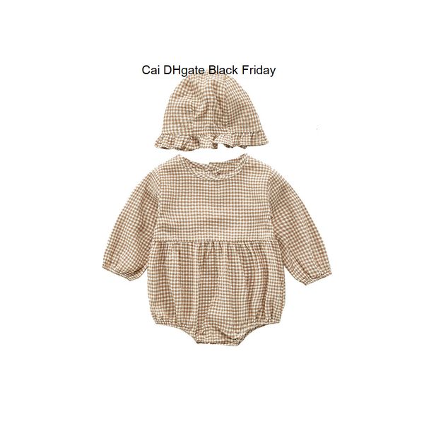 new autumn baby rompers girl cotton plaid one-piece suit crawling clothes fashion outfits with hat infant toddler clothing, Blue
new autumn baby rompers girl cotton plaid one-piece suit crawling clothes fashion outfits with hat infant toddler clothing, Blue