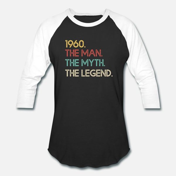 1960 the man myth legend 60th birthday gift t shirt men designing cotton crew neck leisure crazy fashion spring trend shirt
1960 the man myth legend 60th birthday gift t shirt men designing cotton crew neck leisure crazy fashion spring trend shirt
