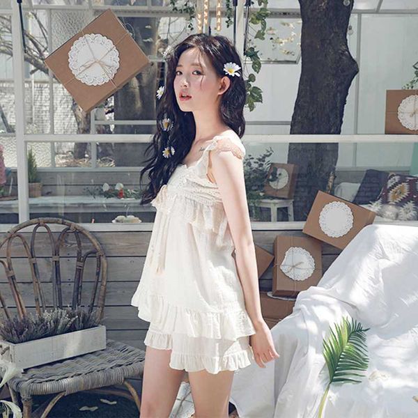 2020fxfurs fashion new pajamas sets women summer simple lovely princess womens sleepwear soft friends fashion girls nightwear, Black;red
2020fxfurs fashion new pajamas sets women summer simple lovely princess womens sleepwear soft friends fashion girls nightwear, Black;red