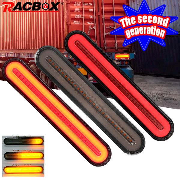 racbox 2pcs the second generation led trailer truck brake light 3 in1 neon halo ring tail brake slamp waterproof turn light
racbox 2pcs the second generation led trailer truck brake light 3 in1 neon halo ring tail brake slamp waterproof turn light