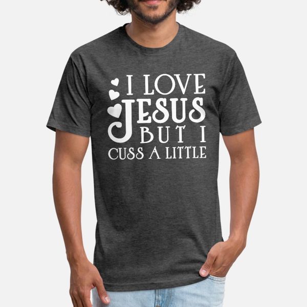 i love jesus but i cuss a little funny christian t shirt men printing 100% cotton s-xxxl unique famous new fashion summer style cool shirt
i love jesus but i cuss a little funny christian t shirt men printing 100% cotton s-xxxl unique famous new fashion summer style cool shirt