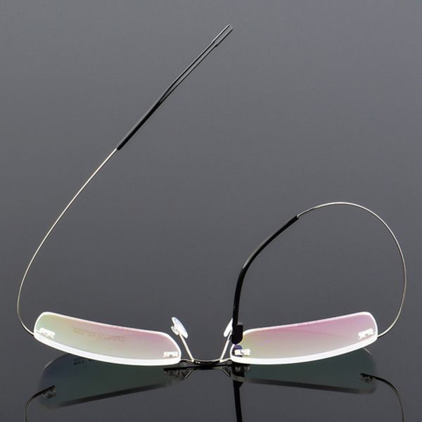 hd.space 10pcs/lot ultra-light optical glasses memory titanium alloy rimless frame for myopia prescription glasses frames, Black
hd.space 10pcs/lot ultra-light optical glasses memory titanium alloy rimless frame for myopia prescription glasses frames, Black