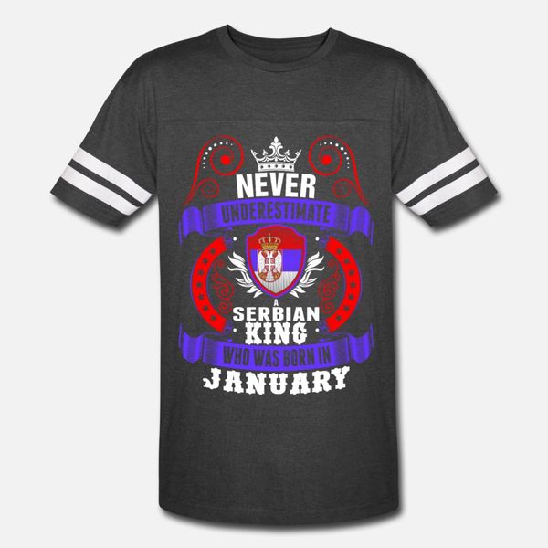 never underestimate a serbian january king t shirt men printing 100% cotton plus size 3xl normal gift new fashion summer standard shirt
never underestimate a serbian january king t shirt men printing 100% cotton plus size 3xl normal gift new fashion summer standard shirt