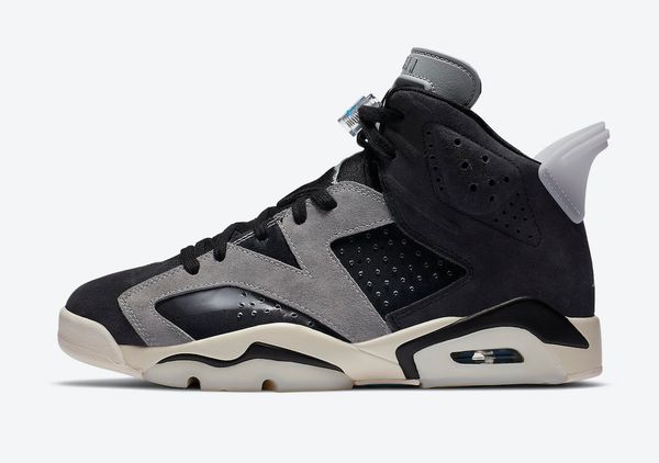 2020 new authentic 6 wmns tech chrome black light smoke grey sail men basketball shoes sports sneakers with original box ck6635-001
2020 new authentic 6 wmns tech chrome black light smoke grey sail men basketball shoes sports sneakers with original box ck6635-001