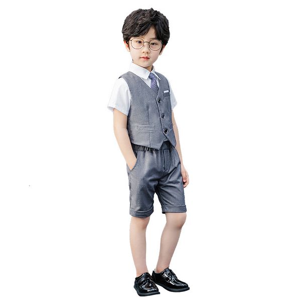 2020 summer kids clothing set toddler boys formal vest shorts with tie outfits gentle boy wedding party suit set school children, White
2020 summer kids clothing set toddler boys formal vest shorts with tie outfits gentle boy wedding party suit set school children, White