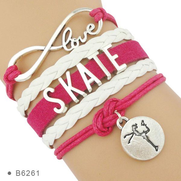 charm bracelets manufacturer fashion skate figure skating jump toe loop flip lutz salchow axel for women, Golden;silver
charm bracelets manufacturer fashion skate figure skating jump toe loop flip lutz salchow axel for women, Golden;silver