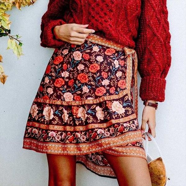 rosa skirt women frill hem mini wrap skirt gypsy chic skirt summer 2020 new casual beach female faldas, Black
rosa skirt women frill hem mini wrap skirt gypsy chic skirt summer 2020 new casual beach female faldas, Black
