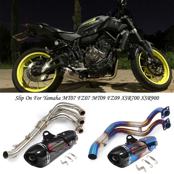 motorcycle exhaust system for mt07 mt09 fz07 fz09 xsr700 xsr900 tracer full yoshimura exhasut front link middle pipe
motorcycle exhaust system for mt07 mt09 fz07 fz09 xsr700 xsr900 tracer full yoshimura exhasut front link middle pipe