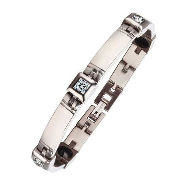 moocare stainless steel rose gold men women germanium bracelet health with cubic zirconia charm hand chain, Black
moocare stainless steel rose gold men women germanium bracelet health with cubic zirconia charm hand chain, Black