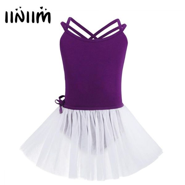 iiniim girls lyrical dance costumes spaghetti shoulder straps ballet dance gymnastics leotard tutu dancerwear with tied skirt, Black;red
iiniim girls lyrical dance costumes spaghetti shoulder straps ballet dance gymnastics leotard tutu dancerwear with tied skirt, Black;red