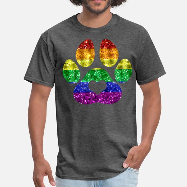 rainbow paw print dog paw lgbt gay pride t shirt men design tee shirt s-3xl basic solid fit funny casual spring natural shirt
rainbow paw print dog paw lgbt gay pride t shirt men design tee shirt s-3xl basic solid fit funny casual spring natural shirt