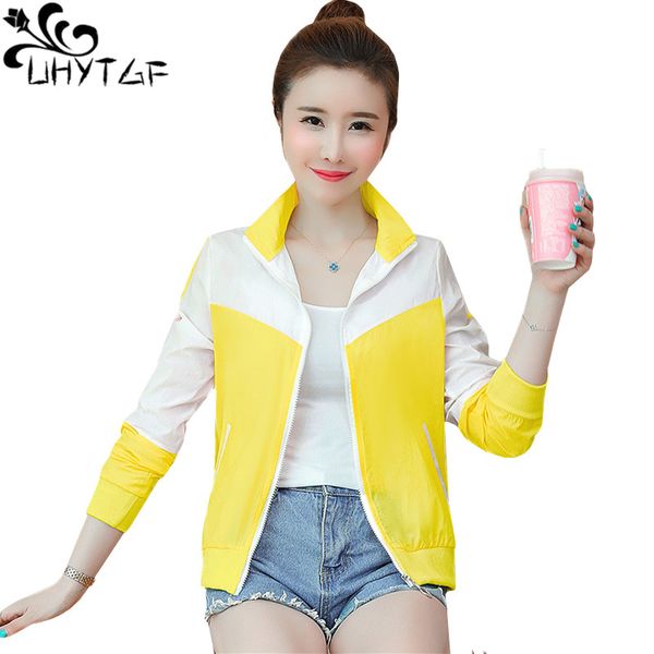 uhytgf women short sun protection clothing fashion splice summer coat anti-uv breathable outdoor thin women plus size 1571, Black;brown
uhytgf women short sun protection clothing fashion splice summer coat anti-uv breathable outdoor thin women plus size 1571, Black;brown