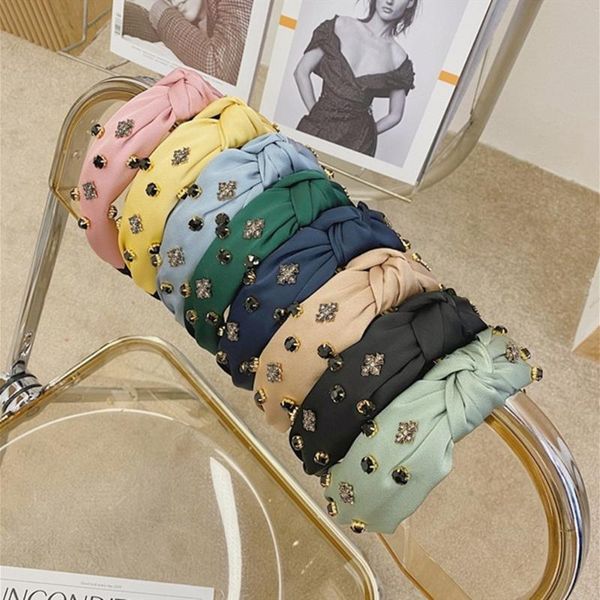 hair accessories fashion women fabric knotted diamond headbands washing face bundles broad-brimmed headband wild girl band
hair accessories fashion women fabric knotted diamond headbands washing face bundles broad-brimmed headband wild girl band