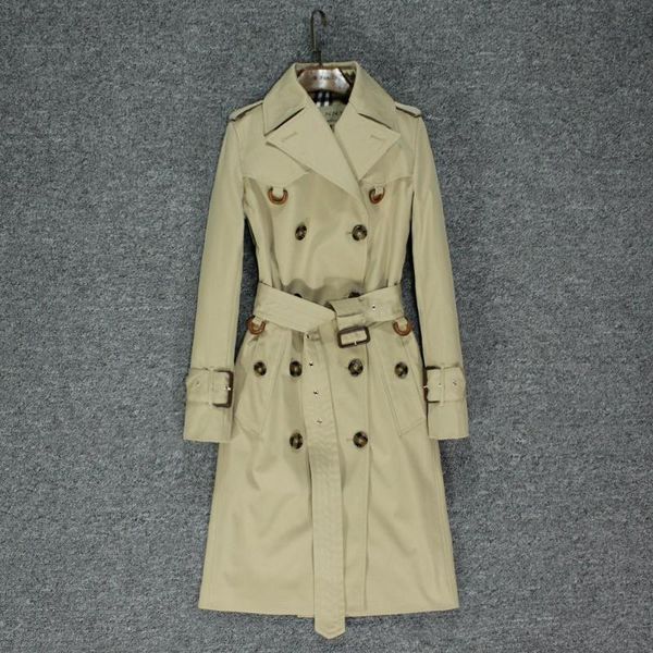 british autumn 2020 new women's high-end temperament khaki small windbreaker medium long overcoat, Tan;black
british autumn 2020 new women's high-end temperament khaki small windbreaker medium long overcoat, Tan;black