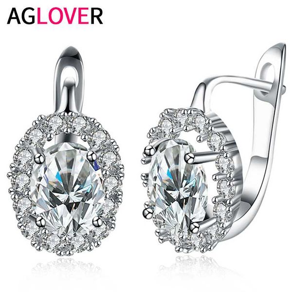 aglover shiny zircon 925 sterling silver 17mm green/silver oval earrings for women fashion charm wedding party jewelry, Golden;silver
aglover shiny zircon 925 sterling silver 17mm green/silver oval earrings for women fashion charm wedding party jewelry, Golden;silver