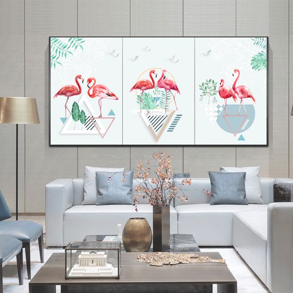 canvas painting wall posters and prints modern two flamingos wall art pictures for living room decoration dining restaurant l home decor
canvas painting wall posters and prints modern two flamingos wall art pictures for living room decoration dining restaurant l home decor