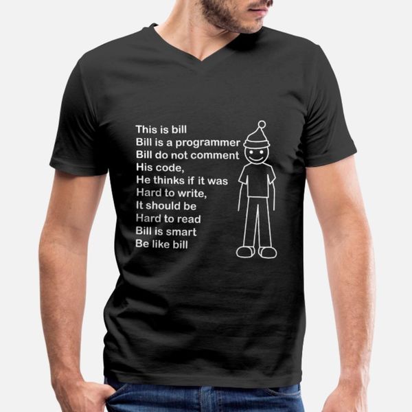 be like bill programer pun t shirt men custom 100% cotton s-xxxl graphic casual summer slim shirt
be like bill programer pun t shirt men custom 100% cotton s-xxxl graphic casual summer slim shirt