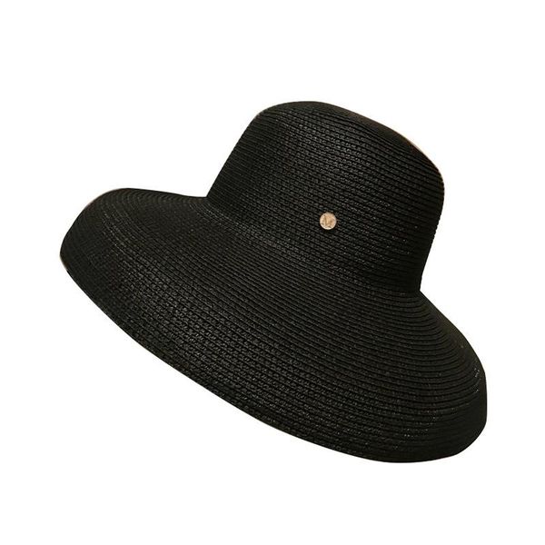 french style retro hat bell-shaped big brim sunshade straw hat beach holiday concave goddess zhe jia chao
french style retro hat bell-shaped big brim sunshade straw hat beach holiday concave goddess zhe jia chao