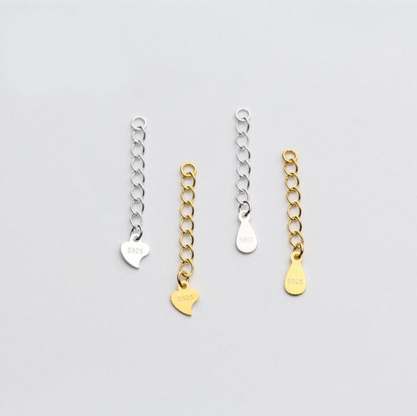 Sterling Silver Fashion Jewelry Bracelet Necklace Extender Extension Chain 3cm 5cm DIY A2664
Sterling Silver Fashion Jewelry Bracelet Necklace Extender Extension Chain 3cm 5cm DIY A2664
