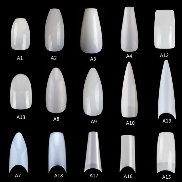 false nails makar50 bags x 500pcs coffin fake nail tips stiletto clear natural acrylic ballerina press on, Red;gold 
false nails makar50 bags x 500pcs coffin fake nail tips stiletto clear natural acrylic ballerina press on, Red;gold