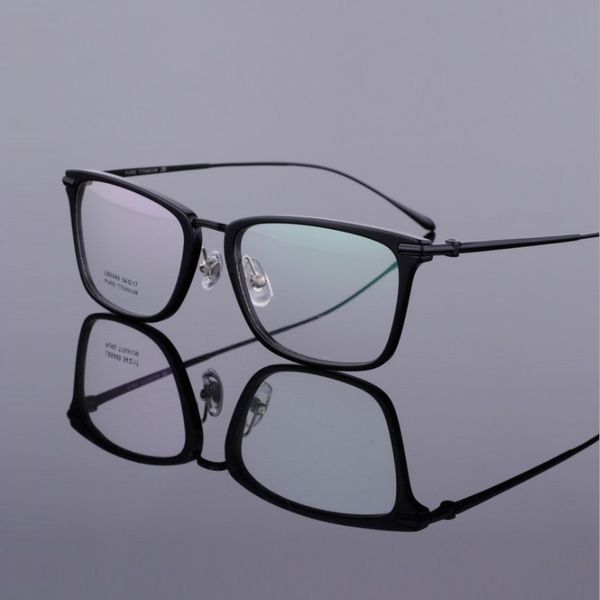 w-142 titanium men eyewear frame myopia reading glasses computer goggles prescription glasses whole temple full rim eyeglassses, Black
w-142 titanium men eyewear frame myopia reading glasses computer goggles prescription glasses whole temple full rim eyeglassses, Black