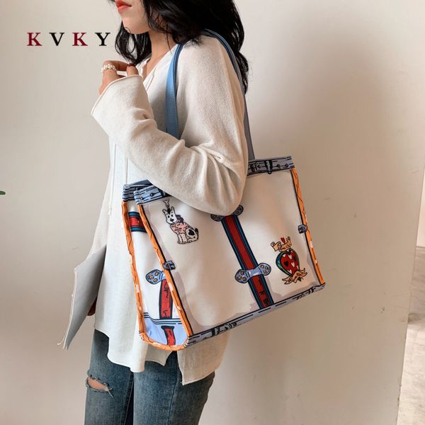 2020 tote bag environmental reusable shopping bag good quality printing canvas fabric women shoulder large capacity sac
2020 tote bag environmental reusable shopping bag good quality printing canvas fabric women shoulder large capacity sac