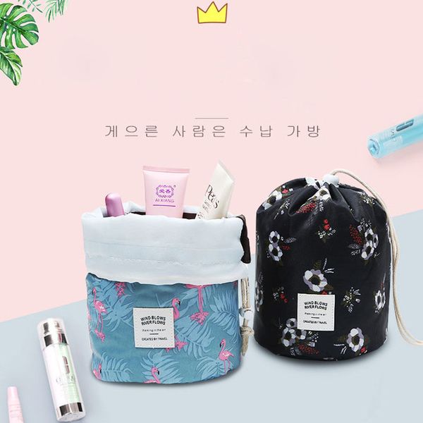cosmetic bags waterproof bag elegant barrel shaped travel women drawstring drum wash storage make up large capacity
cosmetic bags waterproof bag elegant barrel shaped travel women drawstring drum wash storage make up large capacity