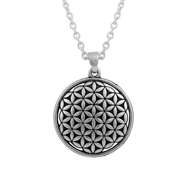 skyrim fashion jewelry necklace findings flower of life religious round charm with link chain necklace religious amulet, Silver
skyrim fashion jewelry necklace findings flower of life religious round charm with link chain necklace religious amulet, Silver