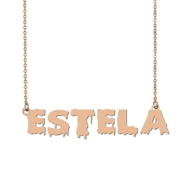 pendant necklaces estela name necklace , cool bloody art for halloween and santa's day jewelry gift kids boys girls, Silver
pendant necklaces estela name necklace , cool bloody art for halloween and santa's day jewelry gift kids boys girls, Silver
