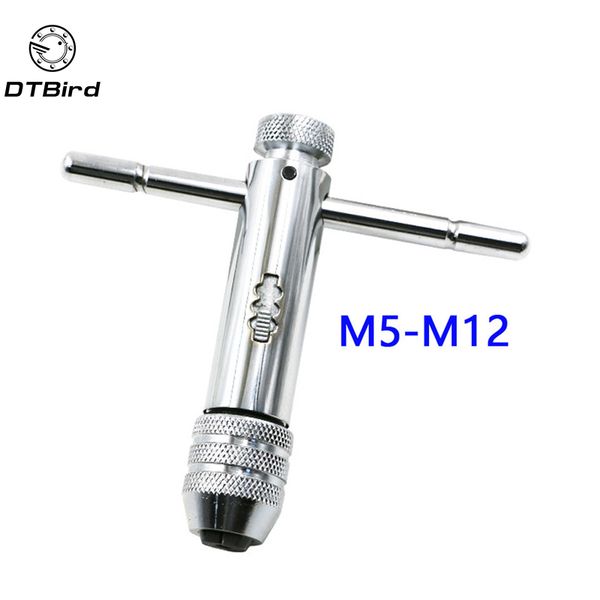 adjustable 3-8mm t-handle ratchet tap wrench m3-m8 m5-m12 machine screw thread metric plug tap machinist tool for & die set
adjustable 3-8mm t-handle ratchet tap wrench m3-m8 m5-m12 machine screw thread metric plug tap machinist tool for & die set