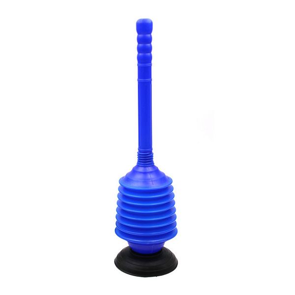 sucker durable unblock toilet plunger shower pipe kitchen concertina rubber blue 
sucker durable unblock toilet plunger shower pipe kitchen concertina rubber blue