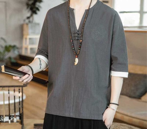 mrgoldenbowl store 2020 men's summer cotton linen t shirts male solid vintage clothing chinese style tees men v-neck t-shirts, White;black
mrgoldenbowl store 2020 men's summer cotton linen t shirts male solid vintage clothing chinese style tees men v-neck t-shirts, White;black