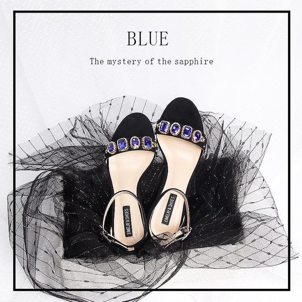 2020 summer new black simple thick heel sandals fashion rhinestone light luxury mid heel open toe high women sandals
2020 summer new black simple thick heel sandals fashion rhinestone light luxury mid heel open toe high women sandals
