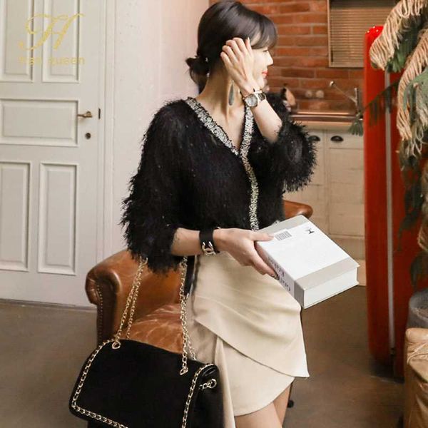 two piece dress h han queen 2 pieces set women autumn v-neck tassel blouses & irregular high waist sheath pencil skirts simple skirt suit, White
two piece dress h han queen 2 pieces set women autumn v-neck tassel blouses & irregular high waist sheath pencil skirts simple skirt suit, White