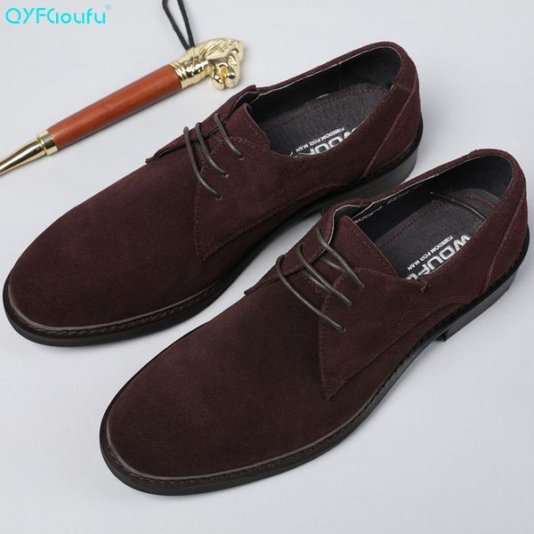 qyfcioufu fashion oxfords men cow leather suede dress shoes genuine soft casual breathable classic shoes handmade, Black
qyfcioufu fashion oxfords men cow leather suede dress shoes genuine soft casual breathable classic shoes handmade, Black