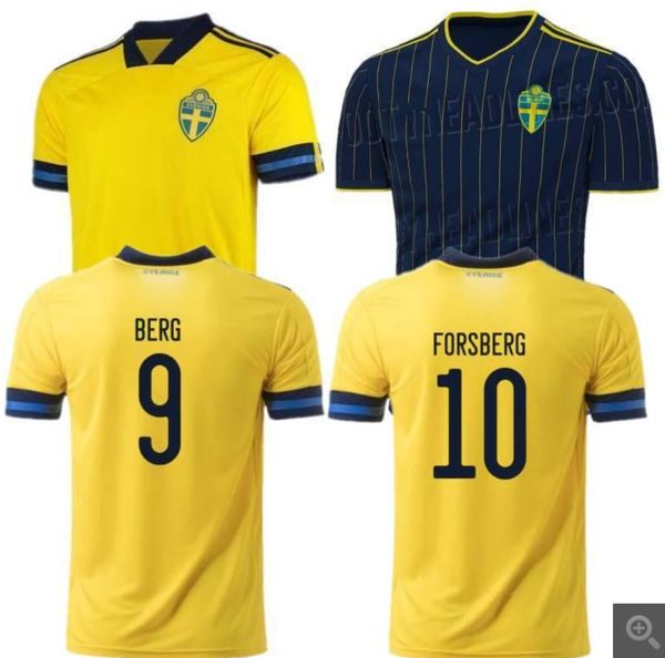 2020 sweden home away soccer jersey #7 larsson #9 berg isak uniform mens #11 guidetti #12 johnsson quaison footbal, Black;yellow
2020 sweden home away soccer jersey #7 larsson #9 berg isak uniform mens #11 guidetti #12 johnsson quaison footbal, Black;yellow