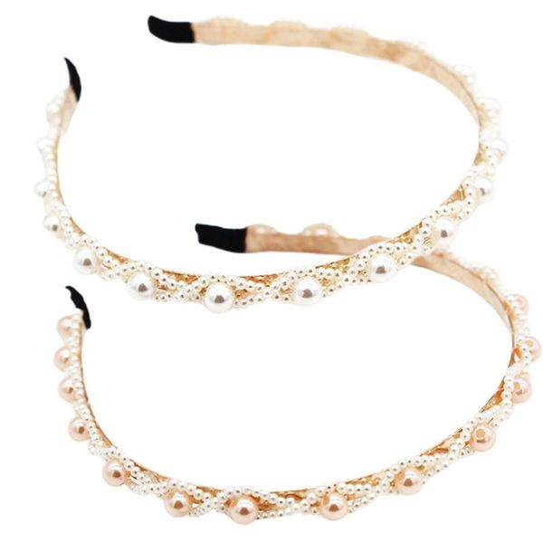 korean female luxury hair hoop handmade imitation pearl braided beaded bandana wedding banquet jewelry metal headdress, Golden;silver
korean female luxury hair hoop handmade imitation pearl braided beaded bandana wedding banquet jewelry metal headdress, Golden;silver