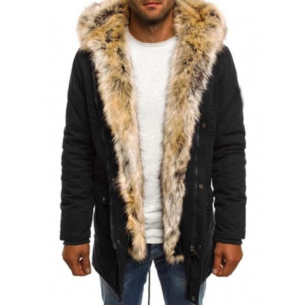 sagace 2020 new style winter men's fur coat male parkas casual thick outwear hooded jackets warm overcoats mens clothing, Black
sagace 2020 new style winter men's fur coat male parkas casual thick outwear hooded jackets warm overcoats mens clothing, Black