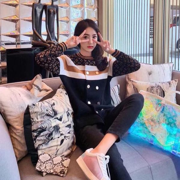 2020 fashion women sweaters round neck knitwear classic hoodie pure cotton lovers sweater cardigan winter coat women coat b8, White;black
2020 fashion women sweaters round neck knitwear classic hoodie pure cotton lovers sweater cardigan winter coat women coat b8, White;black