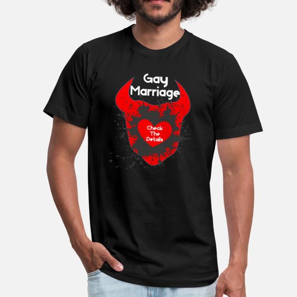 gay marriage check the devil in the details t shirt men print cotton round collar gents sunlight authentic summer style original shirt
gay marriage check the devil in the details t shirt men print cotton round collar gents sunlight authentic summer style original shirt