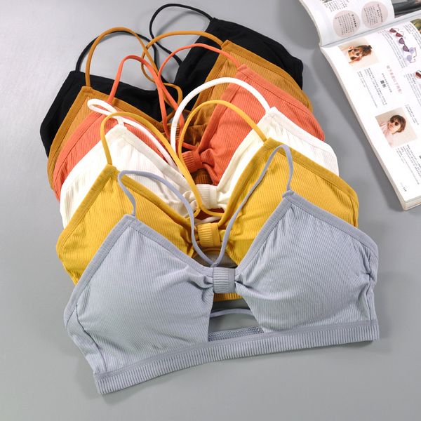 gym clothing solid sports bra underwear women push up fitness cotton girl jogging running yoga sport bras, White;black
gym clothing solid sports bra underwear women push up fitness cotton girl jogging running yoga sport bras, White;black