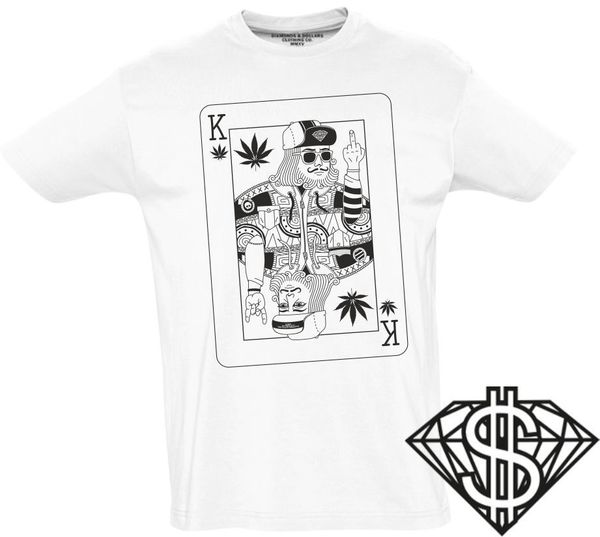 2019 summer tee shirt t-shirt black playcard skull skull o-neck t-shirt 
2019 summer tee shirt t-shirt black playcard skull skull o-neck t-shirt