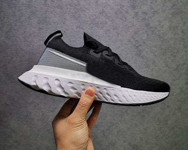 2020 epic react infinity run men women running shoes knitting mesh breathable sports athletic designer sneaker, Black
2020 epic react infinity run men women running shoes knitting mesh breathable sports athletic designer sneaker, Black