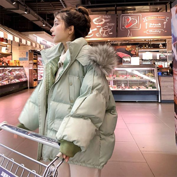 women winter keep warm jacket big fur collar hooded coat 2020 new causal long sleeve thicken loose women solid parkas coat, Blue;black
women winter keep warm jacket big fur collar hooded coat 2020 new causal long sleeve thicken loose women solid parkas coat, Blue;black