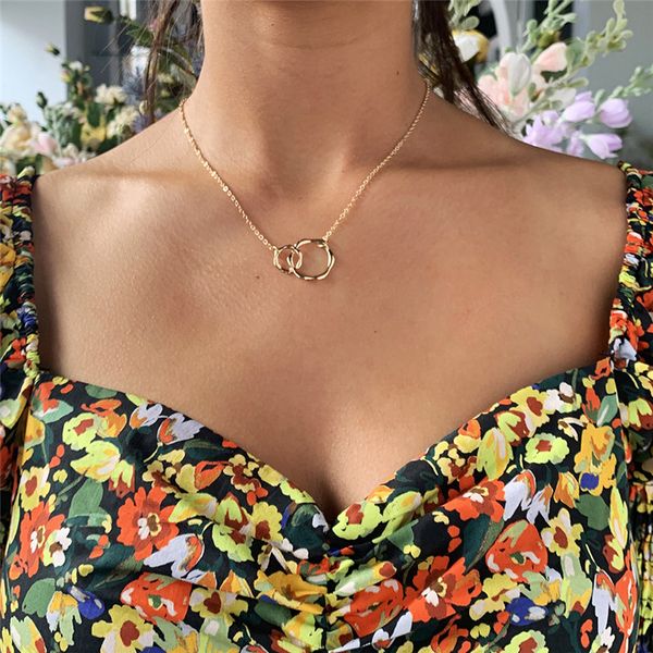 punk gold color chain round pendant necklace for women girls vintage alloy charming choker necklaces statement jewelry collares, Silver
punk gold color chain round pendant necklace for women girls vintage alloy charming choker necklaces statement jewelry collares, Silver