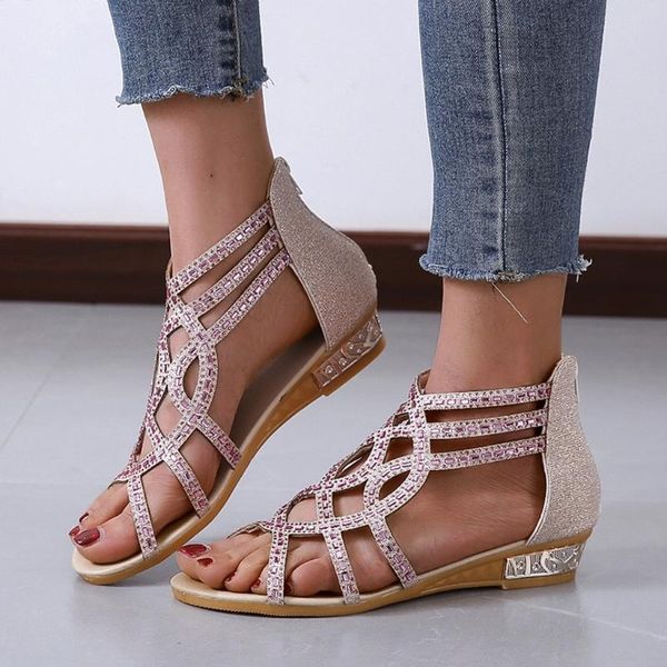 sagace сандалии лето женщины клинья open toe дышащей рим ботильоны сандалии casual zipper стразы свадебная обувь jun13, Black
sagace сандалии лето женщины клинья open toe дышащей рим ботильоны сандалии casual zipper стразы свадебная обувь jun13, Black