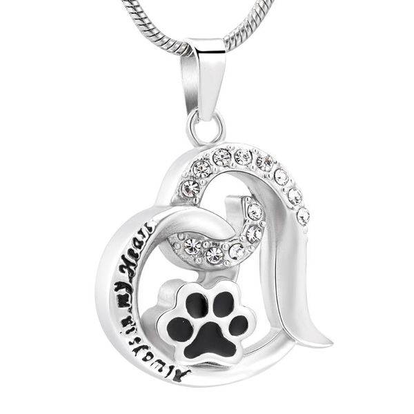 chains ijd10031 stainless steel print inlay crystal heart cremation memorial pendant for ashes urn keepsake souvenir necklace, Silver
chains ijd10031 stainless steel print inlay crystal heart cremation memorial pendant for ashes urn keepsake souvenir necklace, Silver