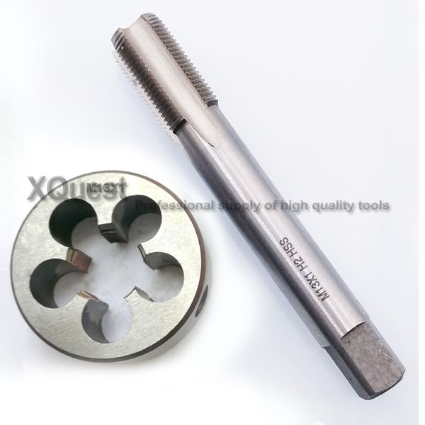 1set hss metric hand tap and die set m13 m13x1 m13x0.75 13x1.5 fine screw thread plug tap round dies m13x1.5 m13x1.25 m13x0.5
1set hss metric hand tap and die set m13 m13x1 m13x0.75 13x1.5 fine screw thread plug tap round dies m13x1.5 m13x1.25 m13x0.5