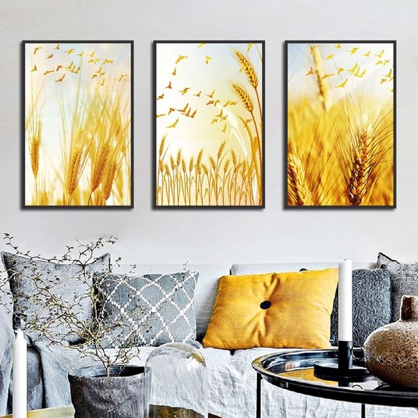 home decoration golden autumn wheat harvest bird plant landscape frameless canvas decoration painting for home wall art
home decoration golden autumn wheat harvest bird plant landscape frameless canvas decoration painting for home wall art